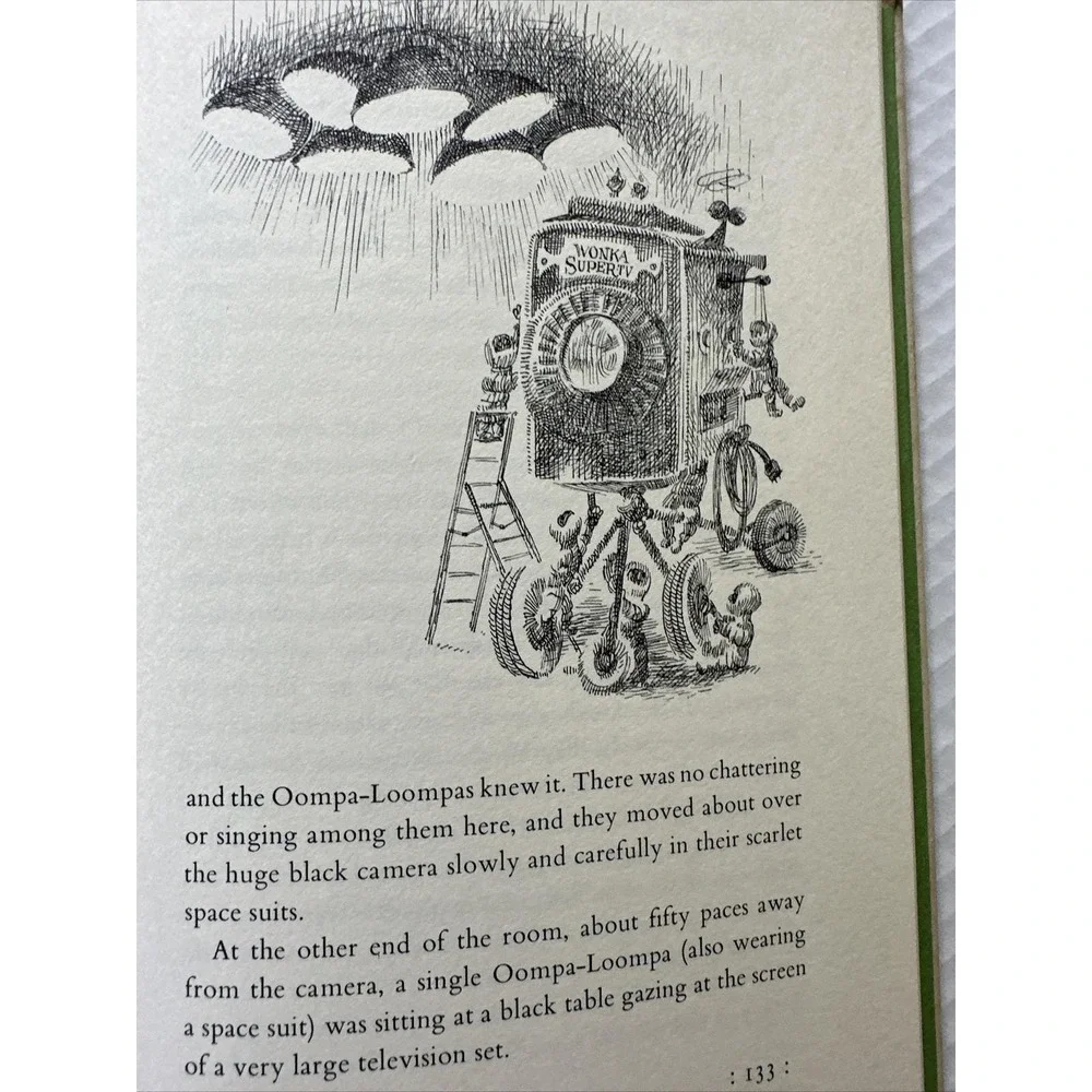 Charlie And The Chocolate Factory Roald Dahl HC Vintage 1964 Book 1st Edition